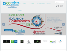 Tablet Screenshot of cotelcobogota.com